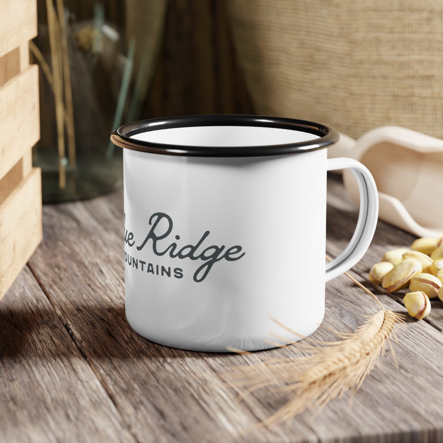 Blue Ridge Enamel Camp Cup