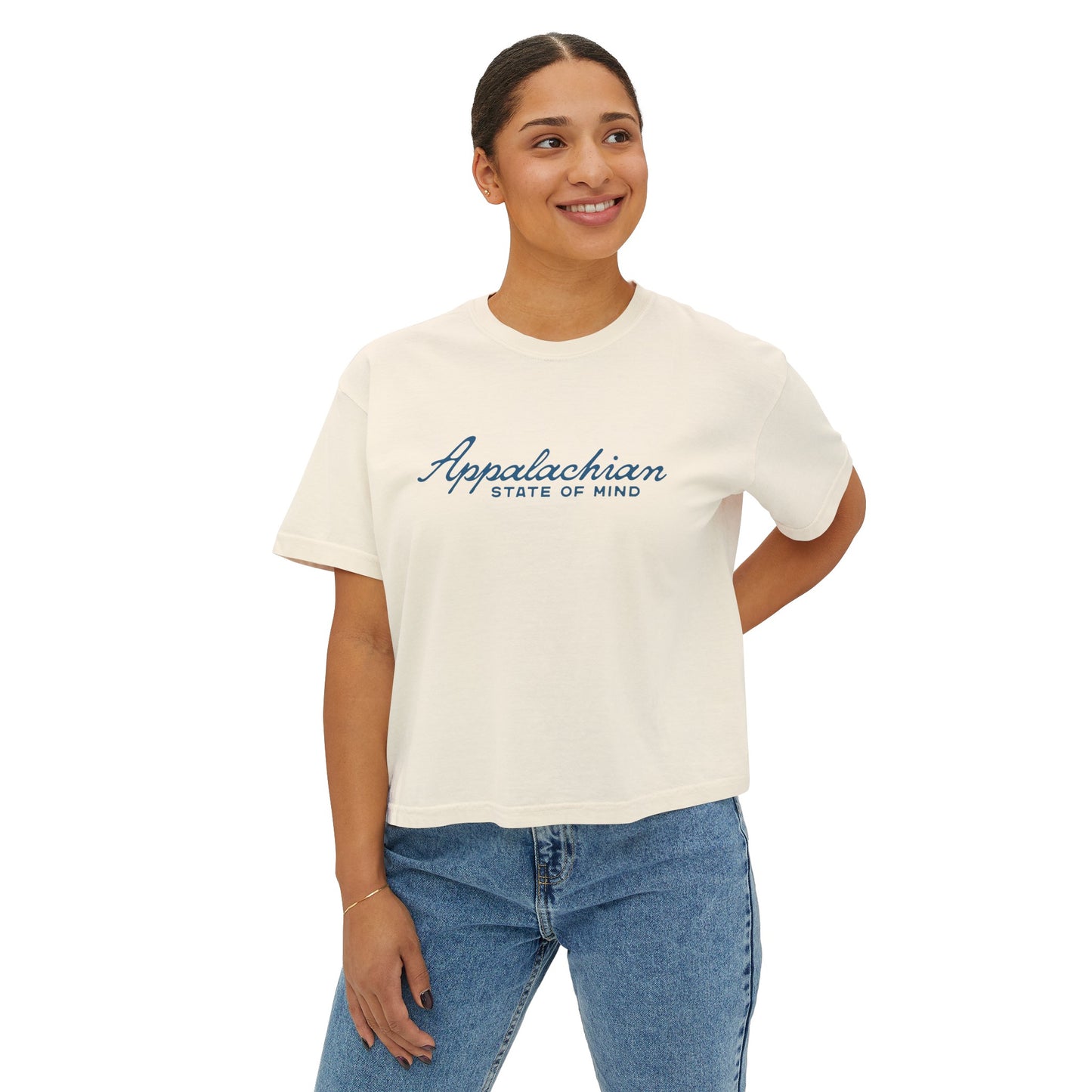 Appalachian State of Mind – Women's Boxy Tee
