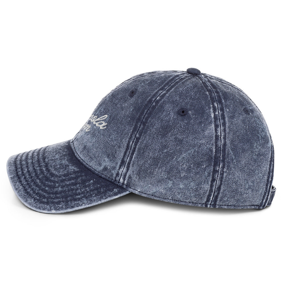 Granola Mom Hat - Washed Denim